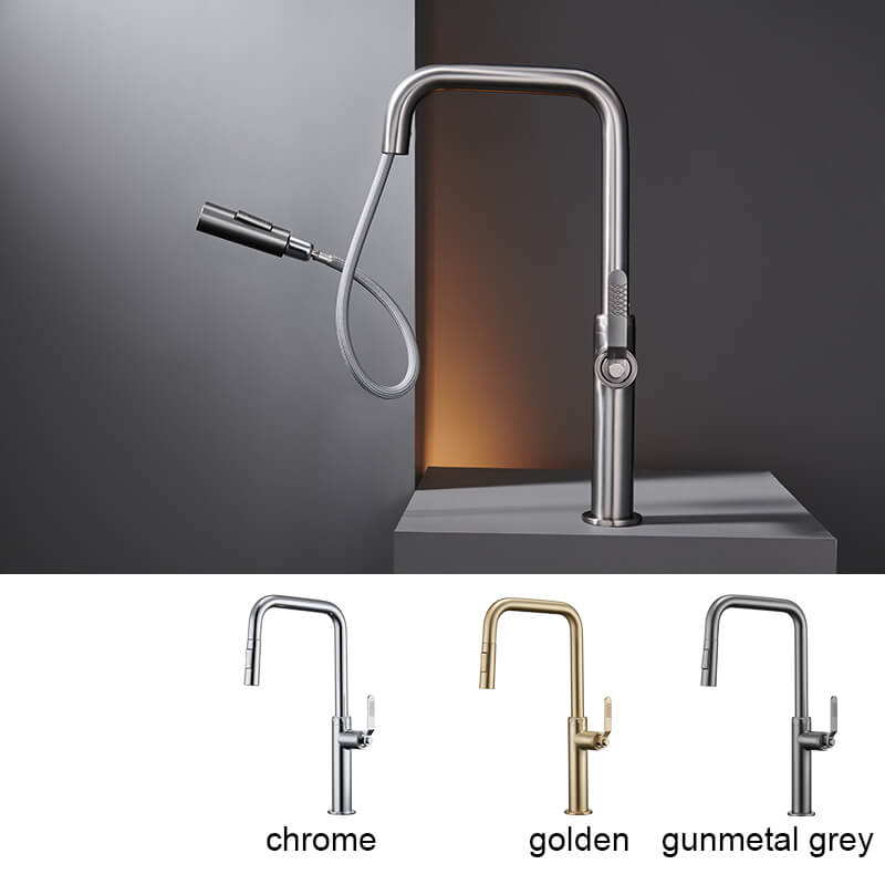 Amazon Kitchen Taps Pull Out Spray Stainless Steel Sink Water Tap Mixer Flexible 360 Degree Pull Out Kitchen Faucet (6) 3-color Amazon Kitchen Taps Pull Out Spray Stainless Steel Sink Water Tap Mixer Flexible 360 Degree Pull Out Kitchen Faucet (6)