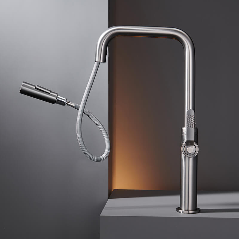 Amazon Kitchen Taps Pull Out Spray Stainless Steel Sink Water Tap Mixer Flexible 360 Degree Pull Out Kitchen Faucet (7) Amazon Kitchen Taps Pull Out Spray Stainless Steel Sink Water Tap Mixer