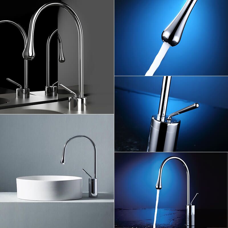 Best Selling Economic Full Copper Deck Mount Design Bathroom Basin Faucet (1)