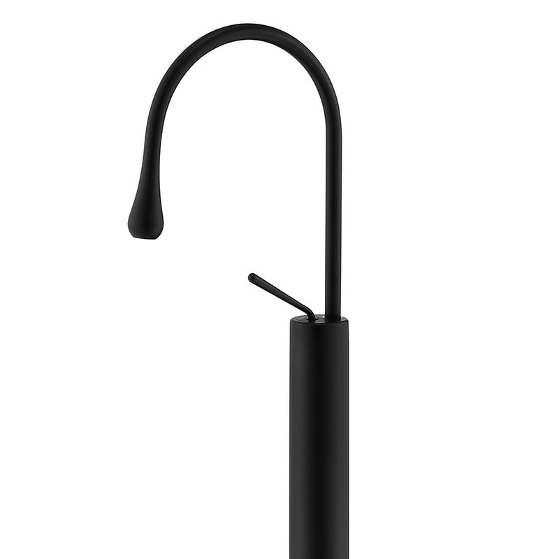 Brass Freestanding Bath Shower Mixer floor stand mounted Tub Filler Shower Mixer Free Standing Bathtub Faucets (3)