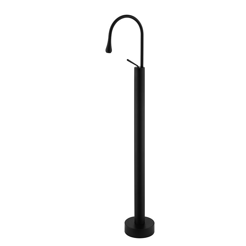 Brass Freestanding Bath Shower Mixer floor stand mounted Tub Filler Shower Mixer Free Standing Bathtub Faucets (4)