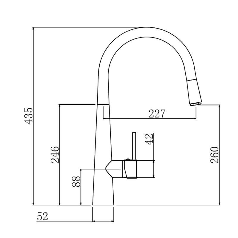 Factory Manufacturer Kitchen Faucet Chrome Kitchen Sink Taps (4)
