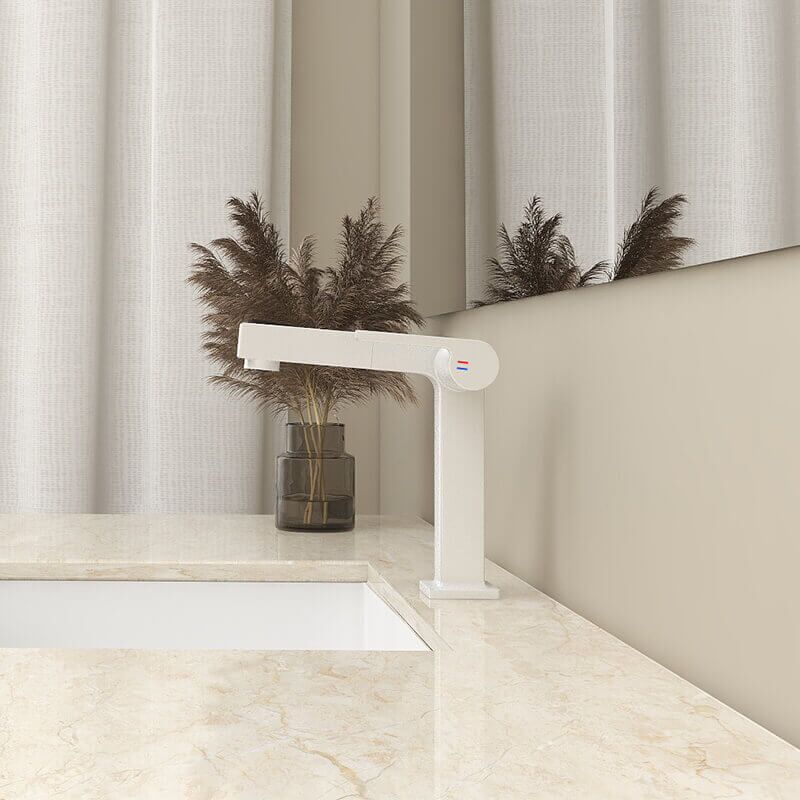 Fashion Luxury Design Full Copper Single Handle Basin Faucet Brass For Project (3)