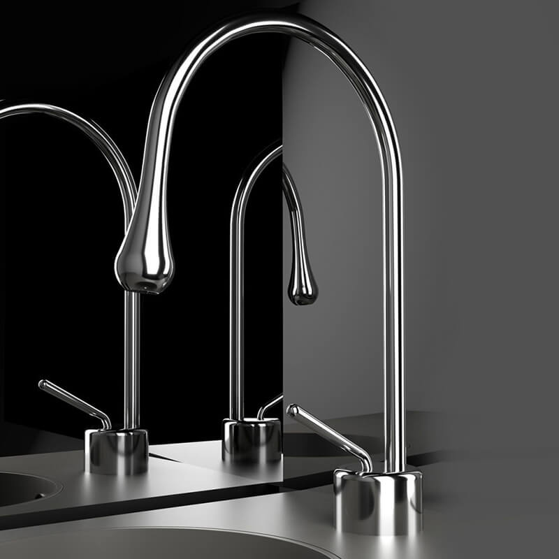 Faucet Basin Mixer Wholesale Cheap Bathroom Copper Basin Faucet Brass Bathroom Accessories (3)