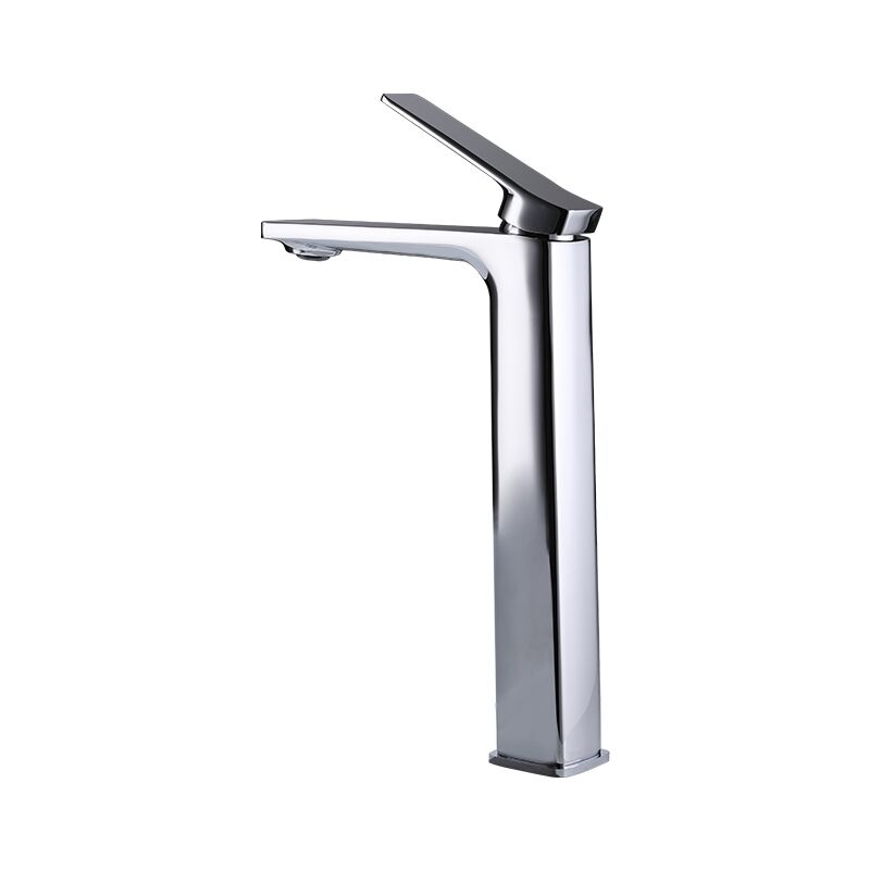 Modern luxury hot and cold ceramic high foot wash brass bathroom sink basin 304 stainless steel faucet Modern luxury hot and cold ceramic high foot wash brass bathroom sink basin 304 stainless steel faucet