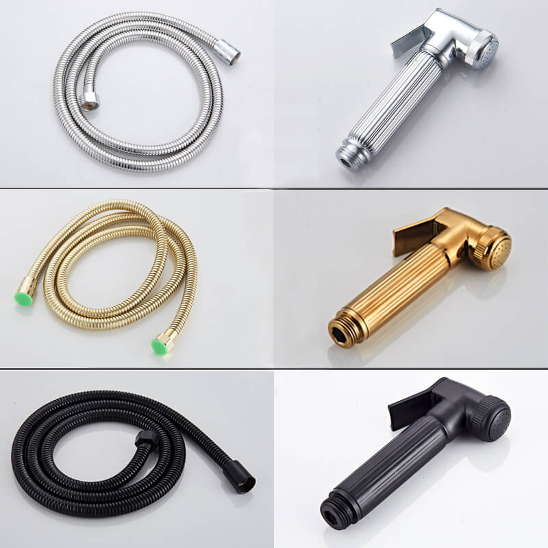 New Design Function Abs Shattaf Toilet Hand Held Bidet Spray For Bathroom (3) New Design Function Abs Shattaf Toilet Hand Held Bidet Spray For Bathroom (3)