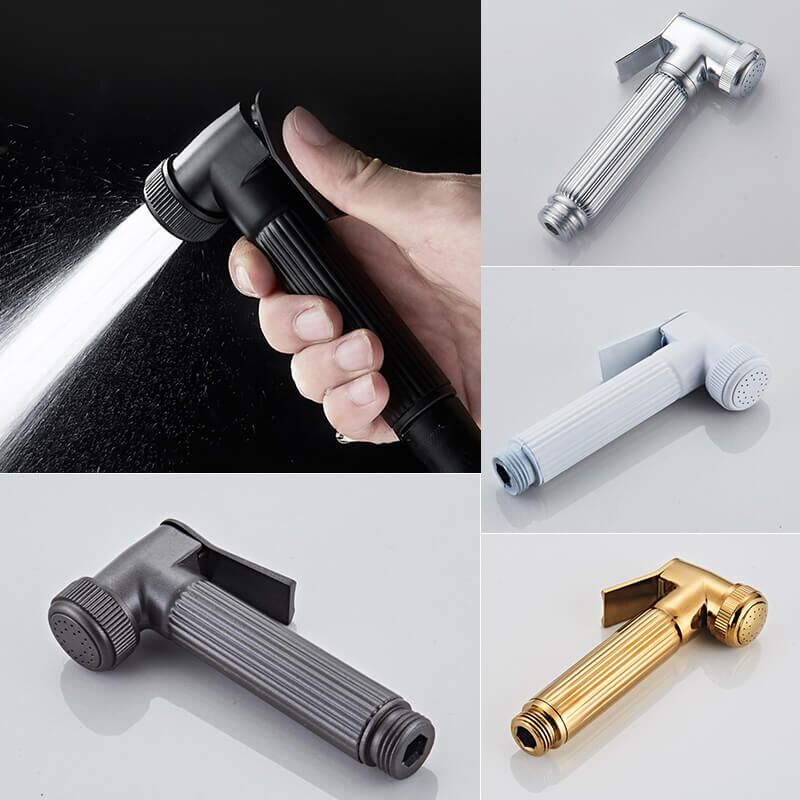 New Design Function Abs Shattaf Toilet Hand Held Bidet Spray For Bathroom (7) New Design Function Abs Shattaf Toilet Hand Held Bidet Spray For Bathroom (7)