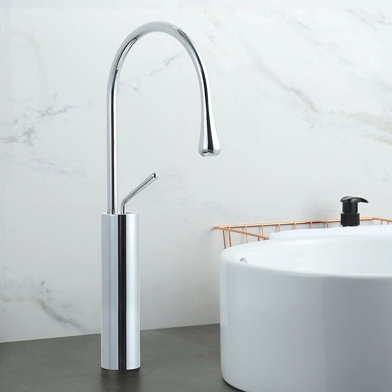 Single Handle Luxury Faucets Mixers Taps New Design Waterfall Bathroom Mixer Wash Basin Faucet (6)