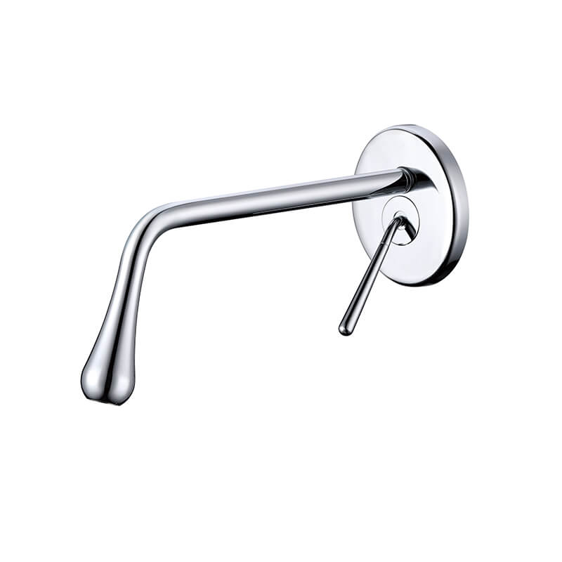 Single Handle Single Lever Waterfall Basin Faucet With Full Copper Body (5)