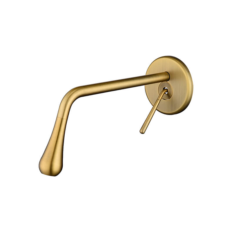 Single Handle Single Lever Waterfall Basin Faucet With Full Copper Body (7)
