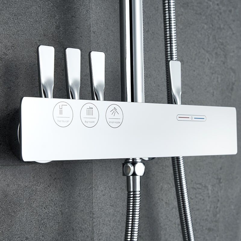 shower-6099 (5)-min Brass body hot and cold water spray gun bathroom shower faucet shower set