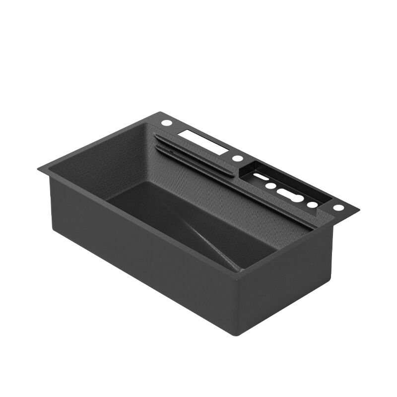 Factory Price High Quality Honeycomb Embossing Kitchen Sink Single Bowl Multi-functional Stainless Steel Kitchen Sink MP-KS-010-1