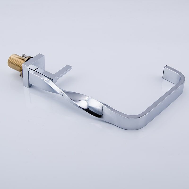 designer bathroom brass sink faucet modern faucet distorted waterfall basin bathroom faucet-6