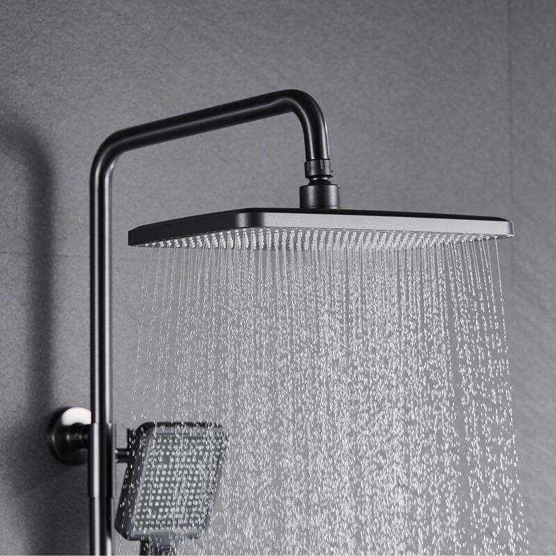 shower-6066Q (8) bathroom thermostatic shower mixer set system