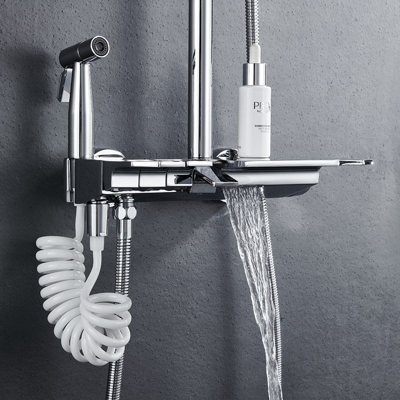 shower-6088恒温铬色 (4)-min Hotel bathroom shower set